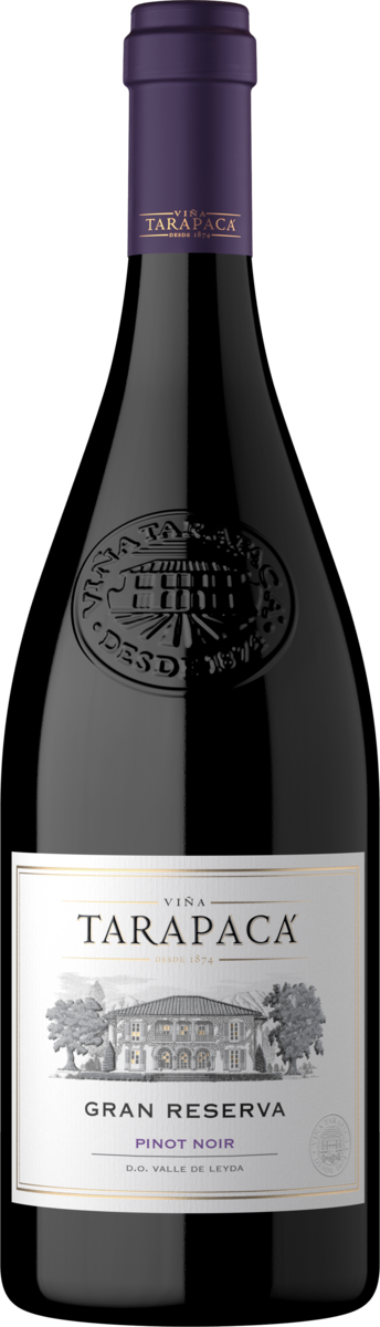 Packshot of Gran Reserva Etiqueta Blanca Pinot Noir Viña Tarapaca