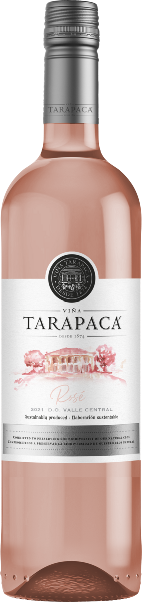 Packshot de  Vino Rose Varietal Valle Central Viña Tarapaca